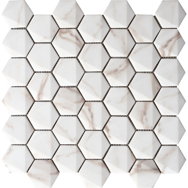 CALACATA HEXAGONAL MAT 7,5X30 GAT.1 (P.82319)