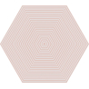 Dekor gresowy Cielo e Terra Polvere Geometry 1 MAT 22,1x19,2x0,6 GAT.1 (P.62619)