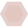 Dekor gresowy Cielo e Terra Polvere Geometry 2 MAT 22,1x19,2x0,6 GAT.1 (P.62621)