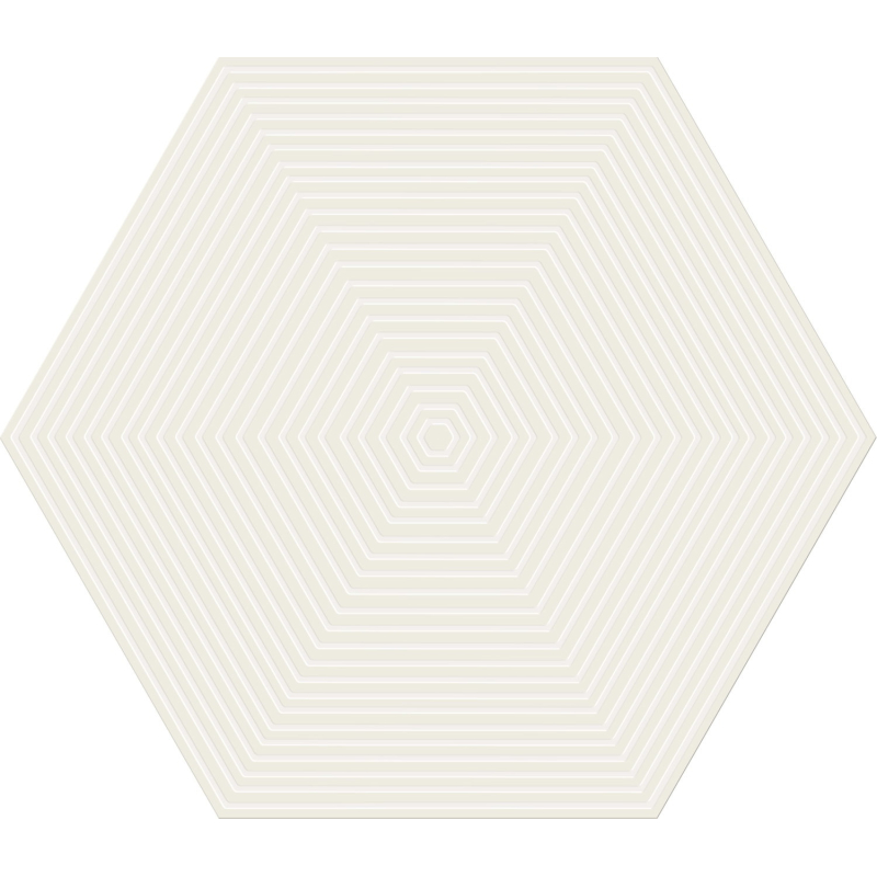 Płytka gresowa Cielo e Terra Bianco Geometry MAT 22,1x19,2x0,8 GAT.1 (P.62679)