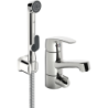 Bateria umywalkowa z zaworem do zmywarki 1-otworowa chrom jednouchwytowa, bidetta Safira Eco ORAS 1014F-105