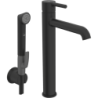 Bateria nablatowa 1-otworowa czarny matowy jednouchwytowa, bidetta Optima Style ORAS 2602FH-33