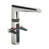 Bateria kuchenna, 230/5 v 1-otworowa chrom hybrydowa, zasilacz w komplecie Optima Hybrid ORAS 2722F