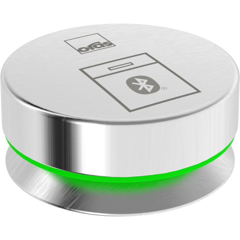 Zawór zdalnego sterowania, 3 v, bluetooth stal szczotkowana zasilanie bateryjne, bluetooth ORAS 272100-80