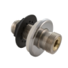 Shower cabin coupling with stop valve chrom ORAS 287525