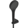 Zestaw natryskowy czarny matowy Optima Style ORAS 2795N-33