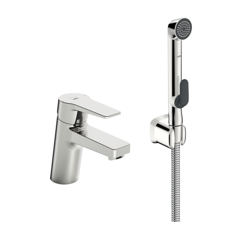 Bateria umywalkowa 1-otworowa chrom jednouchwytowa, bidetta Twista ORAS 3812F