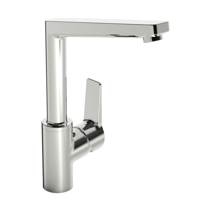 Bateria kuchenna 1-otworowa chrom boczna dźwignia Twista Protec ORAS 3838F
