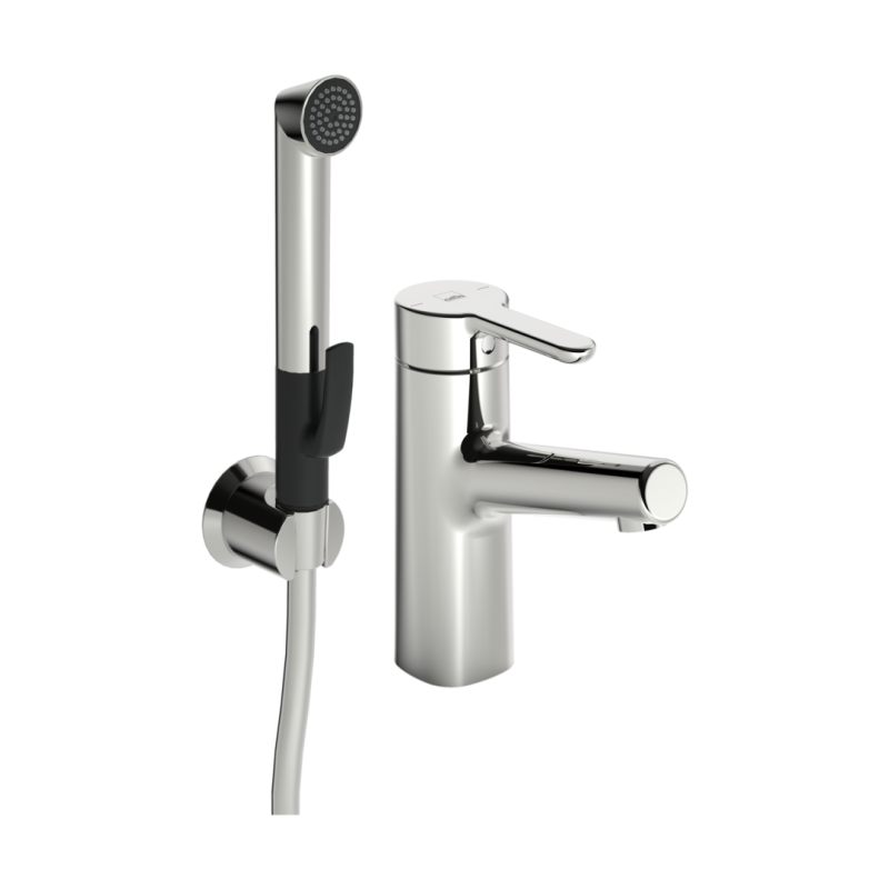 Bateria umywalkowa 1-otworowa chrom jednouchwytowa, bidetta Inspera ORAS 3012F