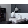 Bateria umywalkowa, 6 V, bluetooth 1-otworowa chrom bezdotykowa, zasilanie bateryjne, bluetooth Inspera ORAS 3016F