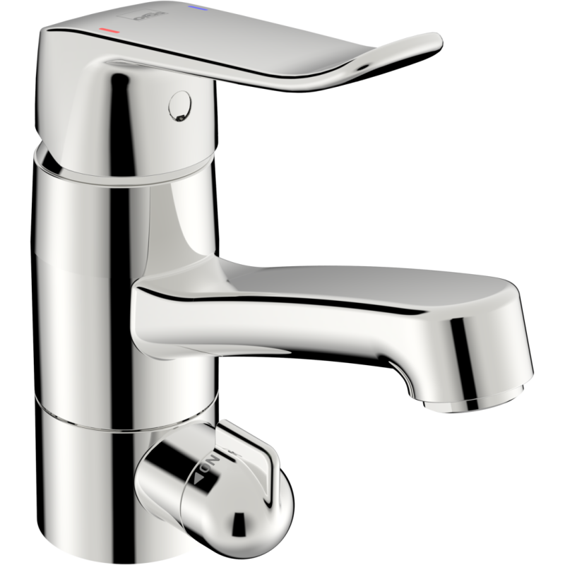 Bateria umywalkowa z zaworem do zmywarki 1-otworowa chrom jednouchwytowa Care ORAS 5713F