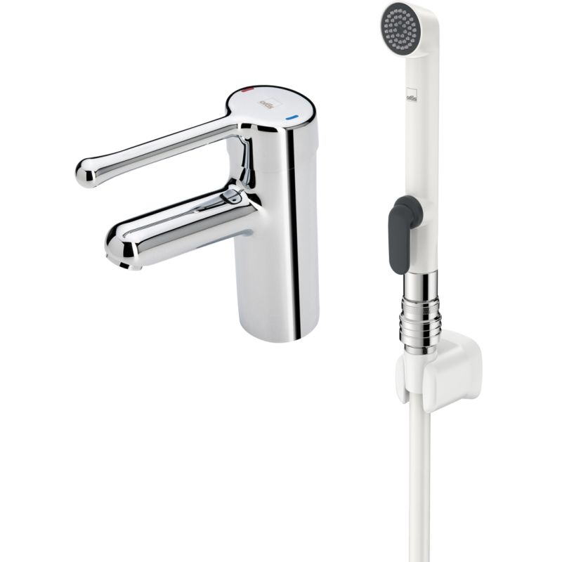 Bateria umywalkowa 1-otworowa chrom jednouchwytowa, bidetta Medipro Protec ORAS 5512AF
