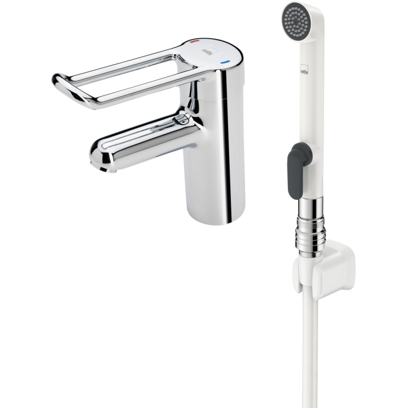 Bateria umywalkowa 1-otworowa chrom jednouchwytowa, bidetta Medipro Protec ORAS 5512BF