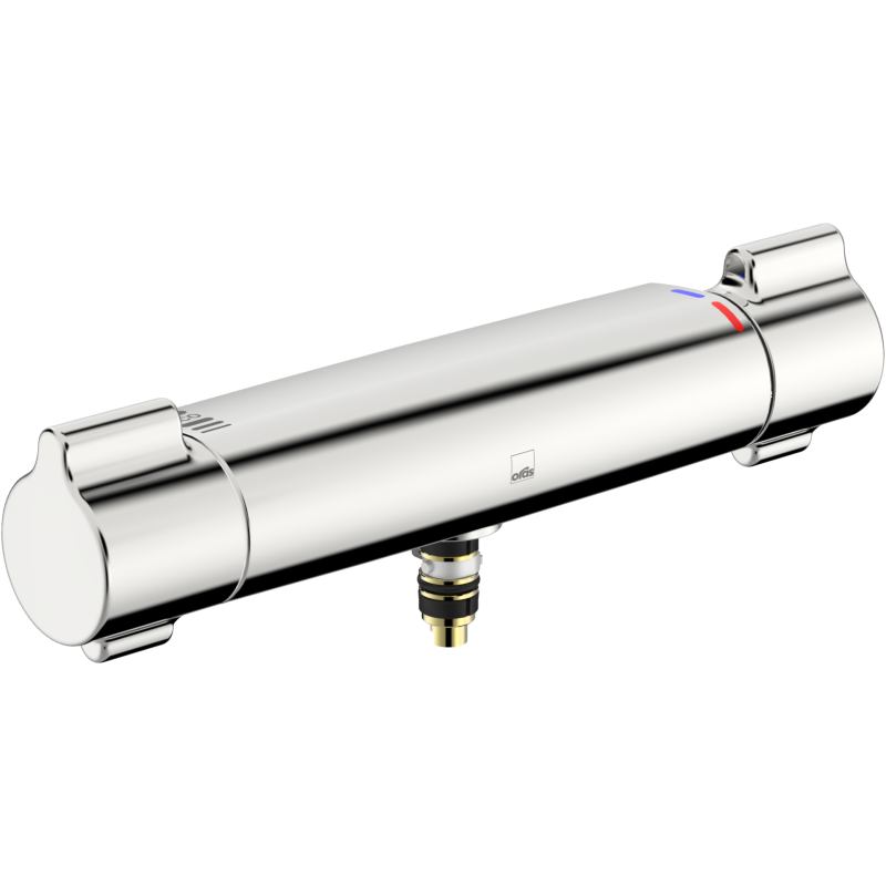 Bateria umywalkowa chrom termostatyczna Clinica Safety+ ORAS 5666