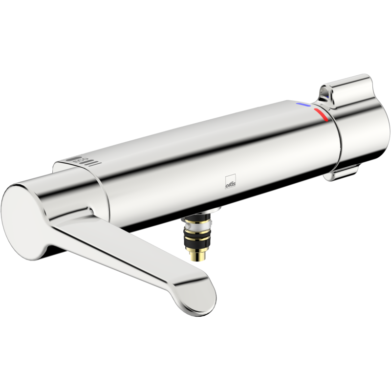 Bateria umywalkowa chrom termostatyczna Clinica Safety+ ORAS 5667