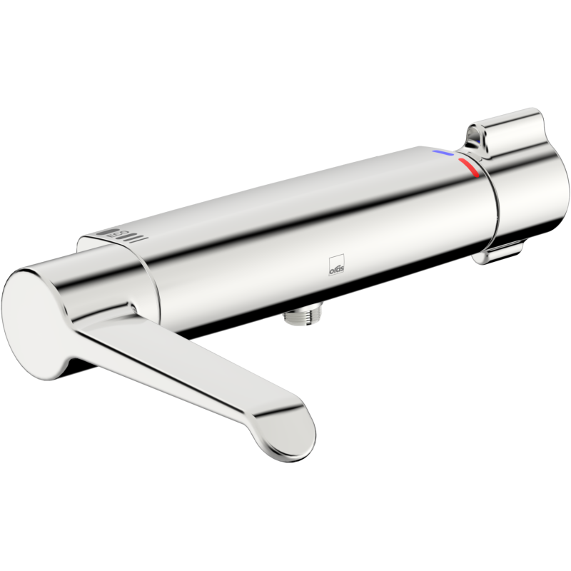 Bateria umywalkowa chrom termostatyczna Clinica Safety+ ORAS 5631