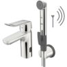 Bateria umywalkowa, 3 v, non-bluetooth 1-otworowa chrom hybrydowa, bidetta, zasilanie bateryjne Care Hybrid ORAS 5705FQ