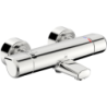 Bateria natryskowa z wylewką chrom termostatyczna Care Safety ORAS 5762G
