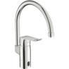Bateria kuchenna, 3 v, non-bluetooth 1-otworowa chrom hybrydowa, zasilanie bateryjne Care Hybrid ORAS 5738FQ