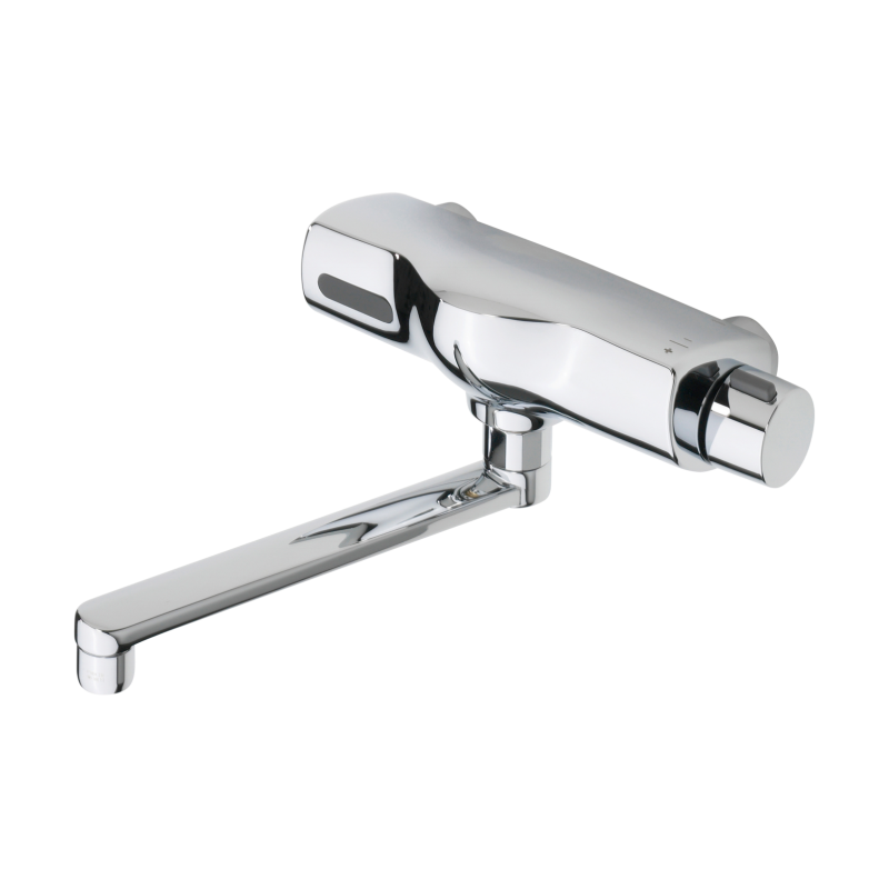 Bateria umywalkowa, 6 v chrom bezdotykowa, zasilanie bateryjne Electra ORAS 6179