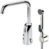 Bateria umywalkowa, 6 v, bluetooth 1-otworowa chrom bezdotykowa, bluetooth, zasilanie bateryjne, bidetta Electra ORAS 6333FZ