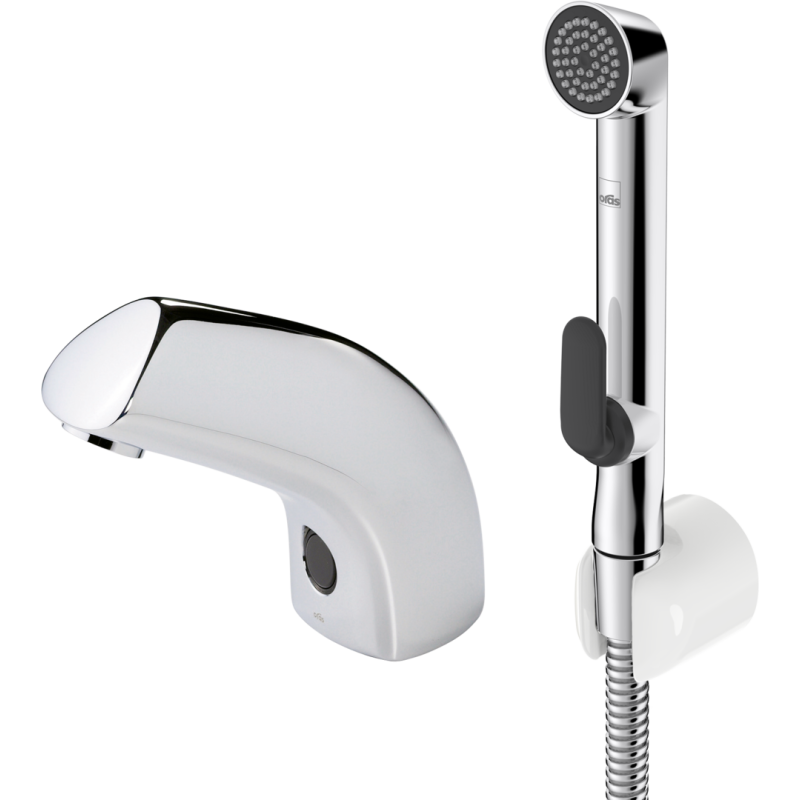 Bateria umywalkowa, 24/48 v, non-bluetooth chrom bezdotykowa, bidetta, zasilanie zewnętrzne Electra ORAS 6215Q