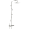 Bateria natryskowa z deszczownicą chrom termostatyczna Nova Style ORAS 7403U