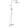 Bateria natryskowa z deszczownicą chrom termostatyczna Nova Eco ORAS 7402-109