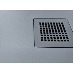 Brodzik półokrągły szary MORI 90x90x3 NEW TRENDY B-0473