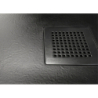 BRODZIK MORI KWADRATOWY CZARNY KONGLOMERATOWY 90x90x3 NEW TRENDY B-0402