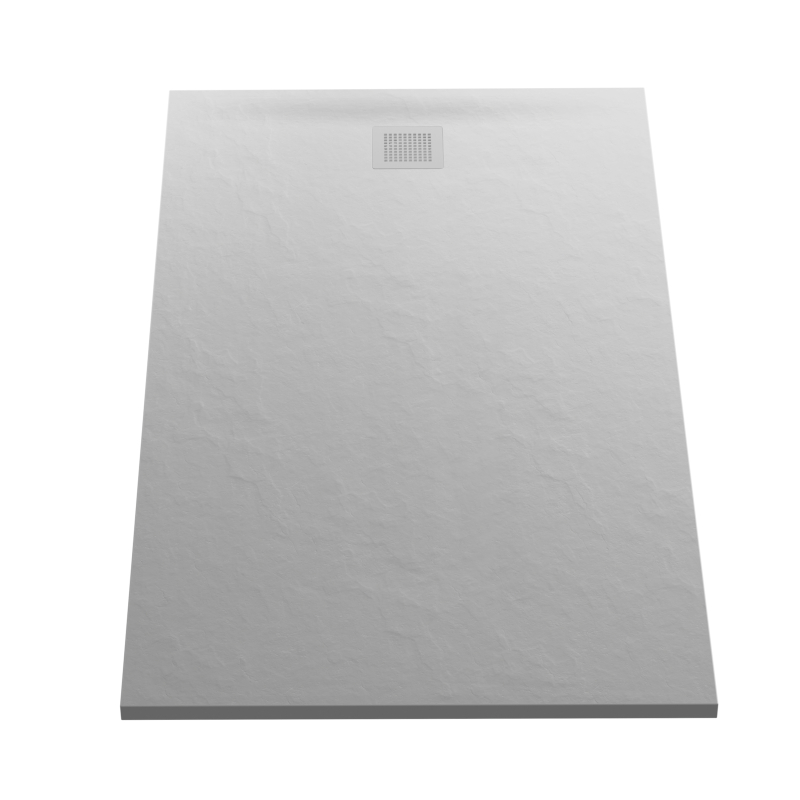 Brodzik prostokątny szary MORI 100x80x3 NEW TRENDY B-0396