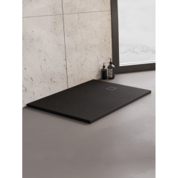 Brodzik prostokątny czarny MORI 120x90x3 NEW TRENDY B-0406