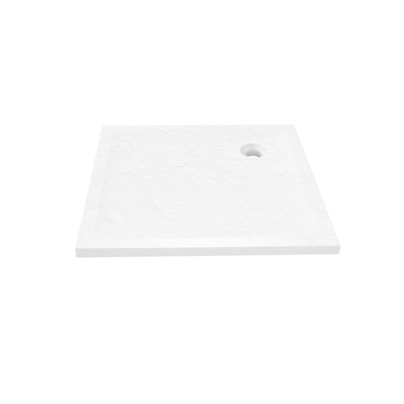 Brodzik kwadratowy biały MILD STONE 100x100x4.5 NEW TRENDY B-0543