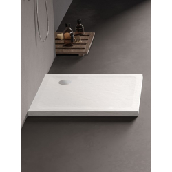 Brodzik kwadratowy biały MILD STONE 90x90x4.5 NEW TRENDY B-0542