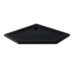 Brodzik pięciokątny czarny...