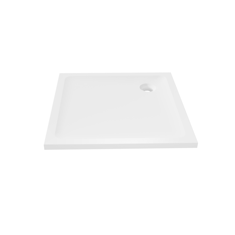 Brodzik kwadratowy biały MILD 80x80x4.5 NEW TRENDY B-0625