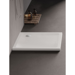 Brodzik kwadratowy biały MILD 80x80x4.5 NEW TRENDY B-0625