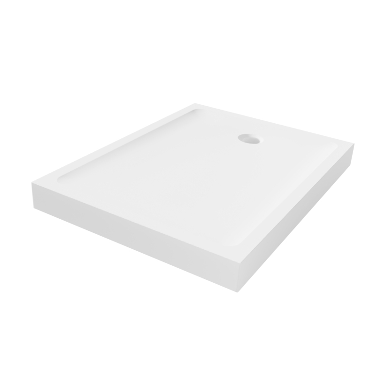 Brodzik prostokątny biały MILD 70x100x11.5 NEW TRENDY B-0608