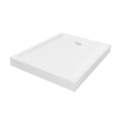 Brodzik prostokątny biały...