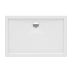 Brodzik prostokątny biały CANTARE 110x80x6 NEW TRENDY B-0324