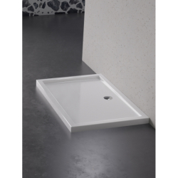 Brodzik prostokątny biały CANTARE 110x90x6 NEW TRENDY B-0169