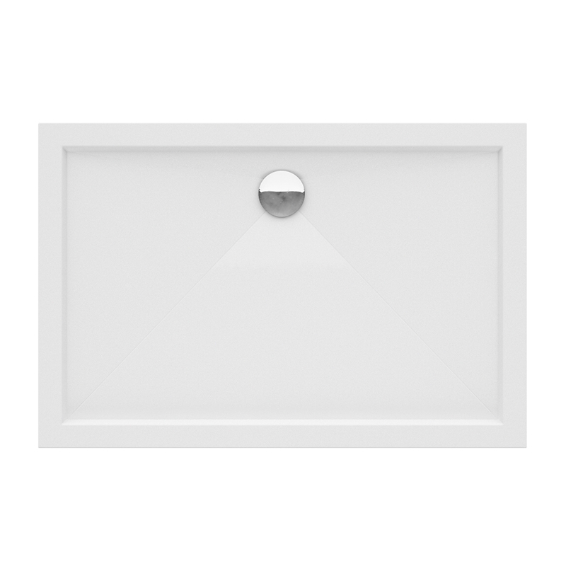 Brodzik prostokątny biały CANTARE 120x100x6 NEW TRENDY B-0173