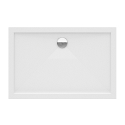 Brodzik prostokątny biały...