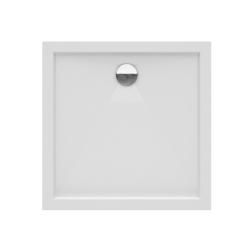 Brodzik kwadratowy biały CANTARE 80x80x15.5 NEW TRENDY B-0321