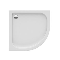 Brodzik półokrągły biały DOMIO 90x90x16 NEW TRENDY B-0350