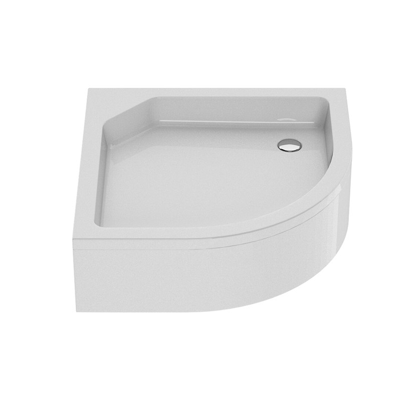 Brodzik półokrągły biały ARTUS 90x90x21 NEW TRENDY B-0360