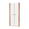 Drzwi wnękowe NEW SOLEO COPPER BRUSHED 120x195 szkło 6 mm NEW TRENDY D-0498A