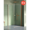 Kabina prysznicowa NEW SOLEO COPPER BRUSHED 80x110x195 szkło 6 mm NEW TRENDY K-2291