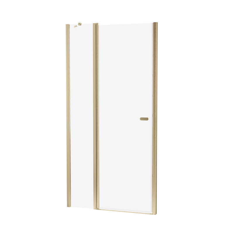 Drzwi wnękowe NEW SOLEO GOLD BRUSHED 80x195 szkło 6 mm NEW TRENDY D-0844A