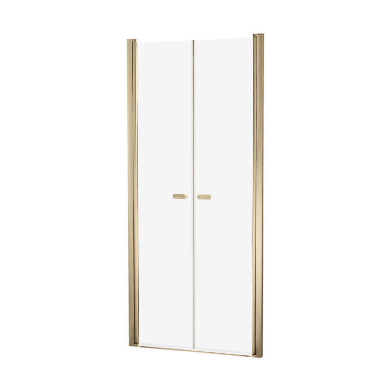 Drzwi wnękowe NEW SOLEO GOLD BRUSHED 80x195 szkło 6 mm NEW TRENDY D-0744A